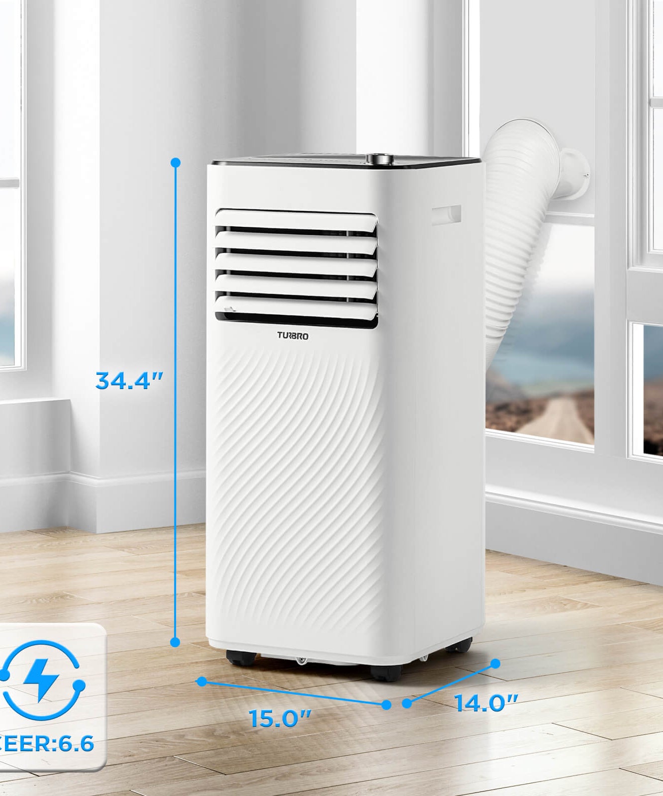 Finnmark 8,000 BTU Portable Air Conditioner