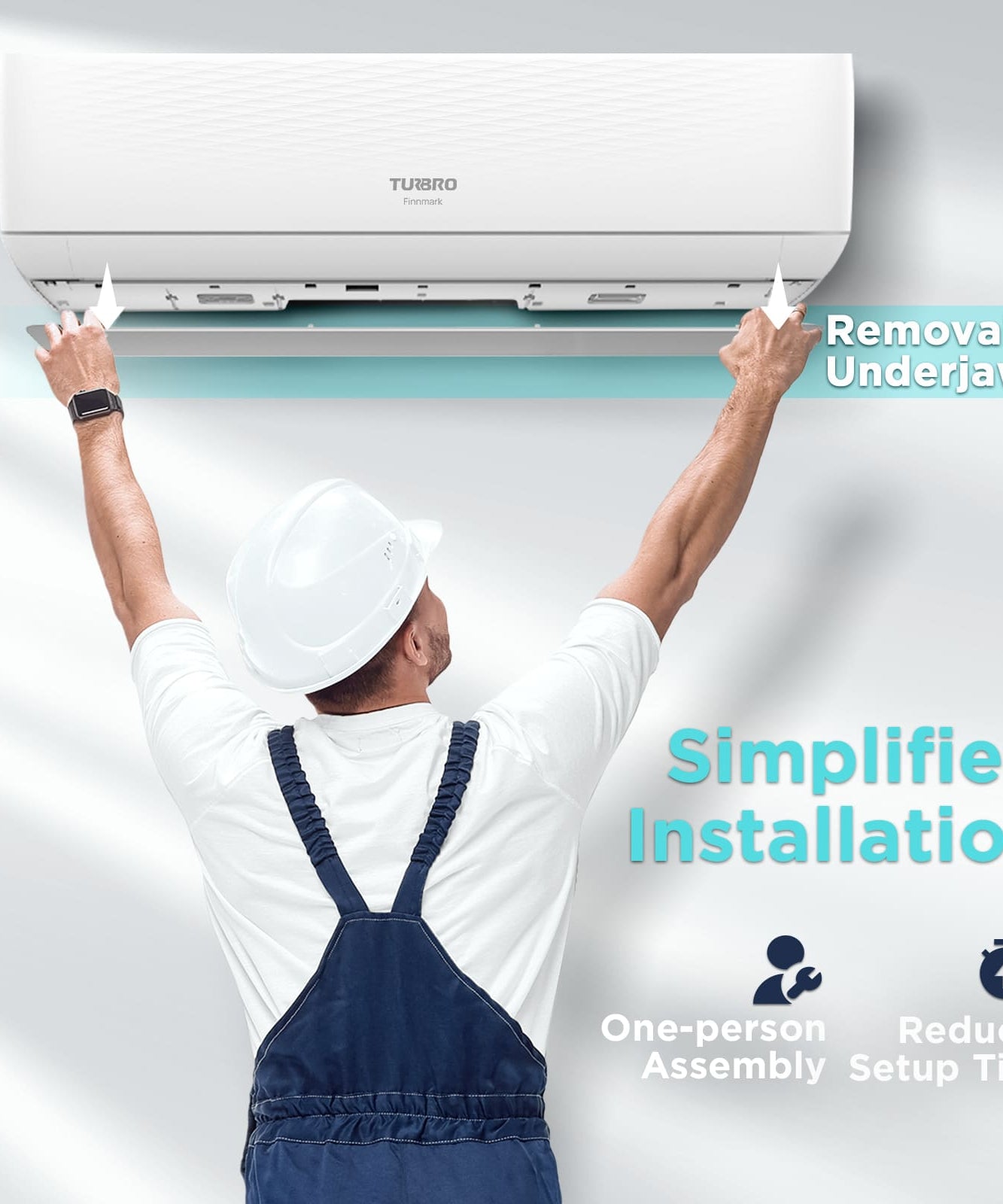 (Open Box) Finnmark Single Zone Mini Split AC (R32)