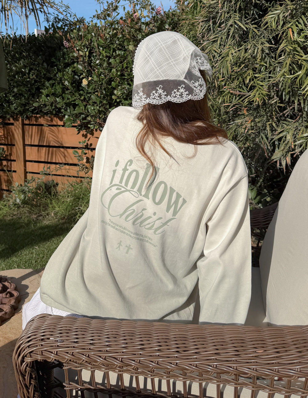 Follow Christ LS Heavyweight Tee
