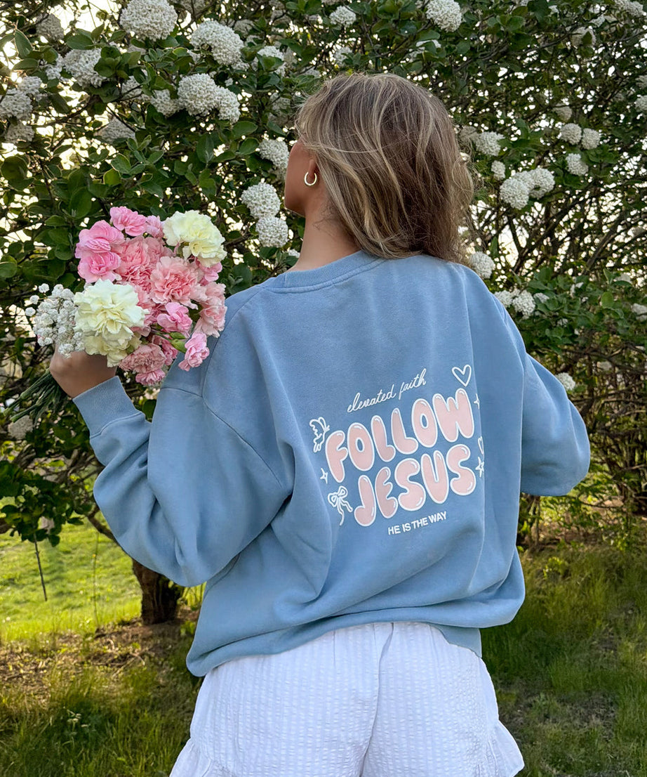 Follow Jesus Unisex Crewneck