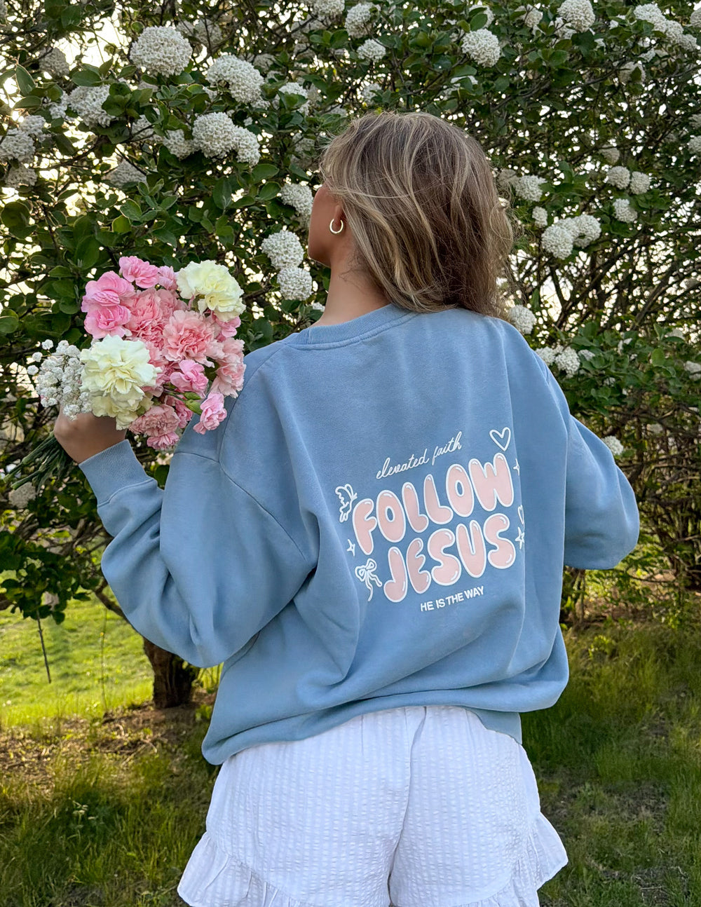 Follow Jesus Unisex Crewneck