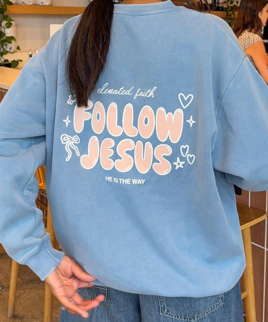 Follow Jesus Unisex Crewneck