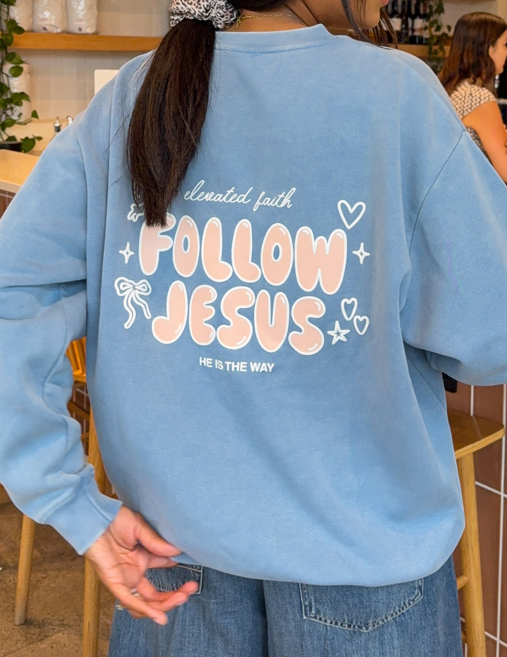 Follow Jesus Unisex Crewneck
