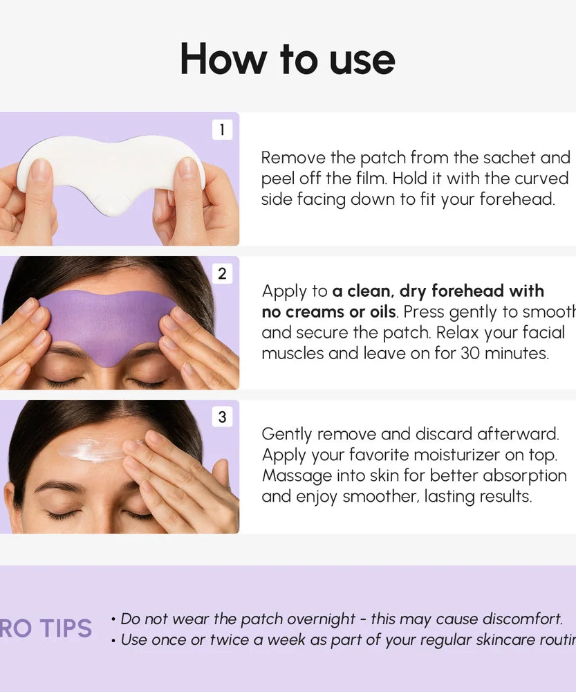Anti-Wrinkle Forehead Patches