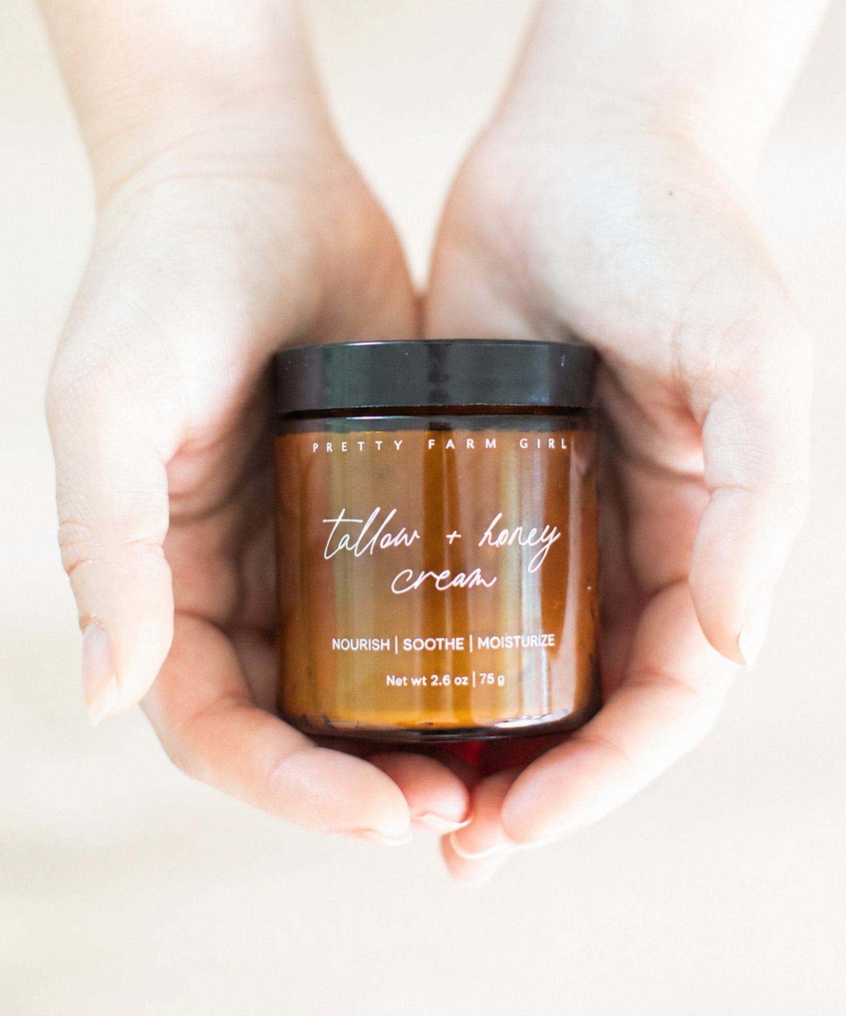 Fragrance Free Tallow + Honey Cream for Sensitive Skin