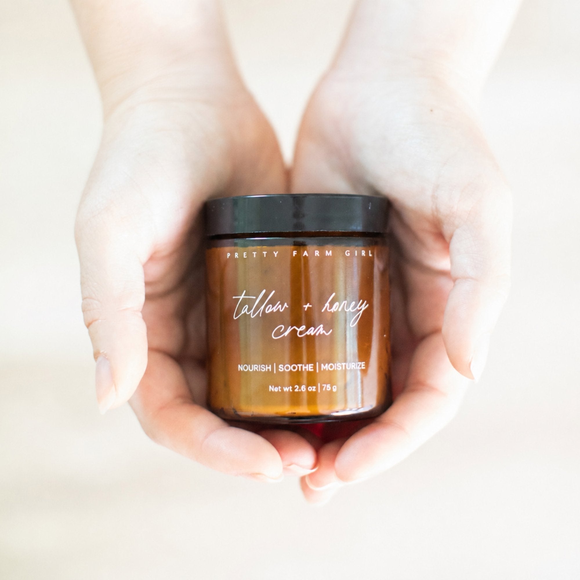 Fragrance Free Tallow + Honey Cream for Sensitive Skin