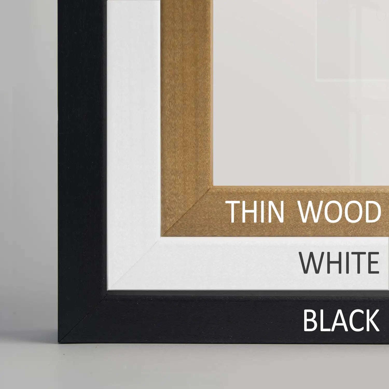 Black White Minimalist Beach Wave Wall Art. 3 Piece Decor