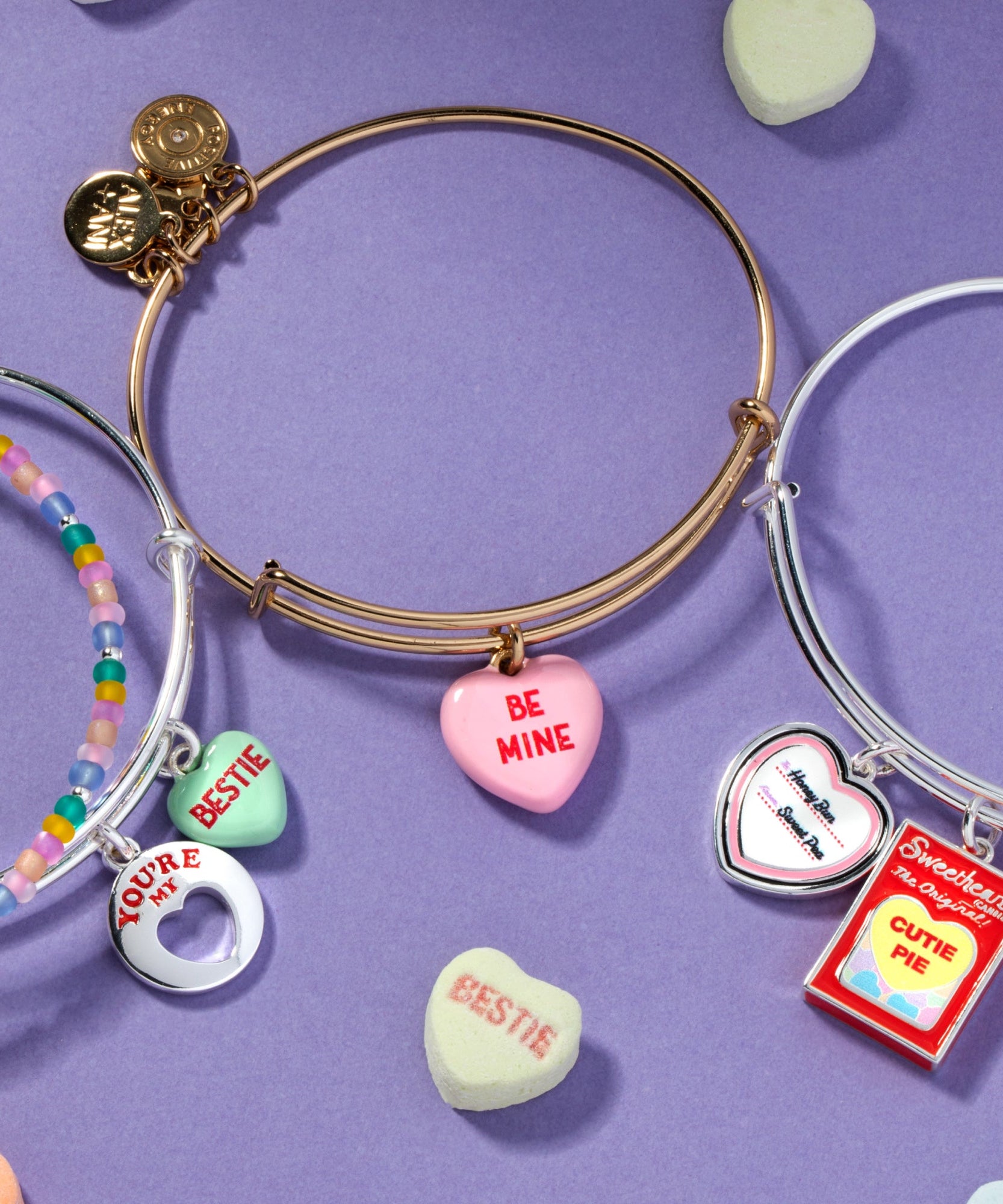 Sweethearts® 'You're My Bestie' Bangle Set of 2