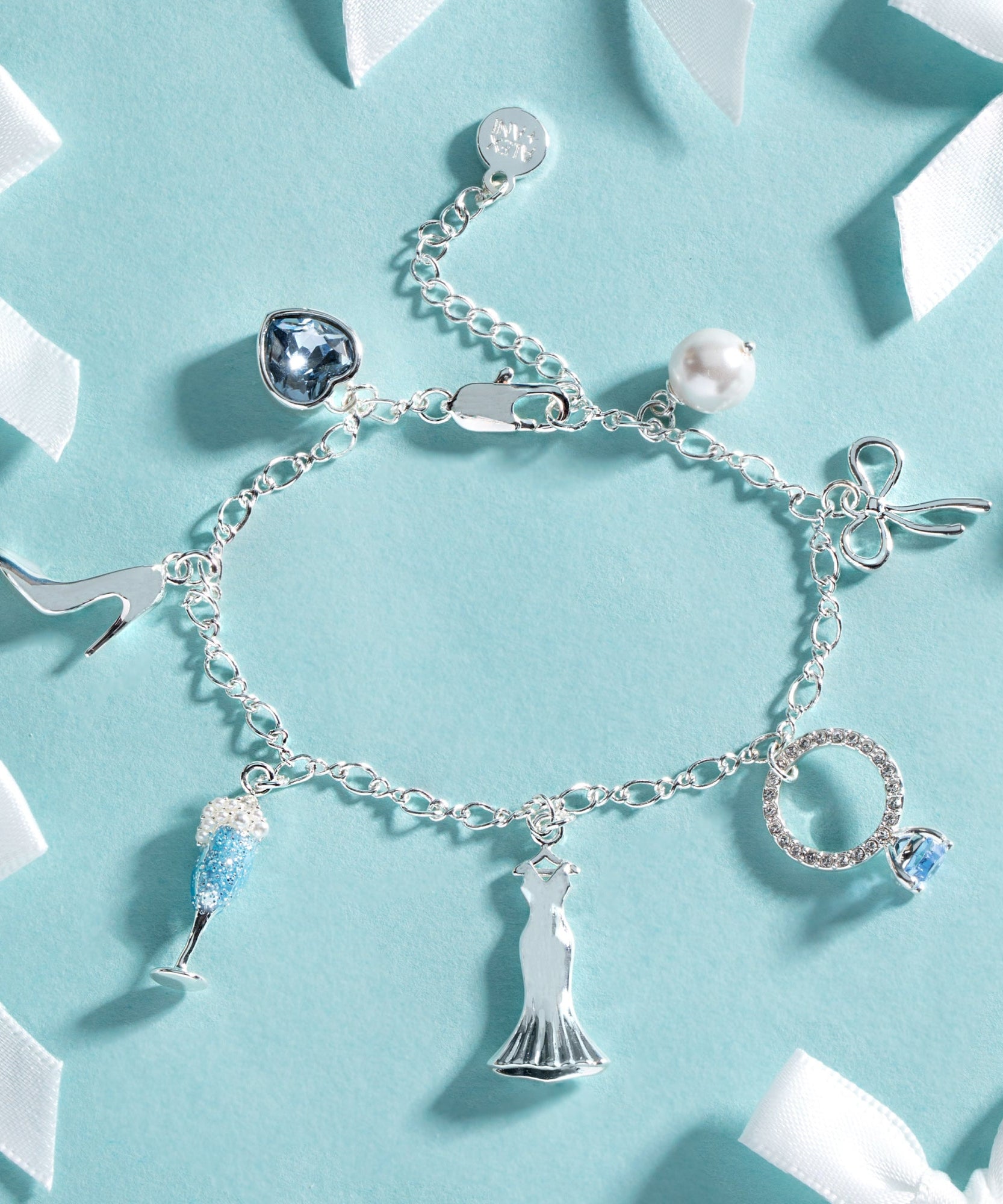 Bridal Multi-Charm Bracelet