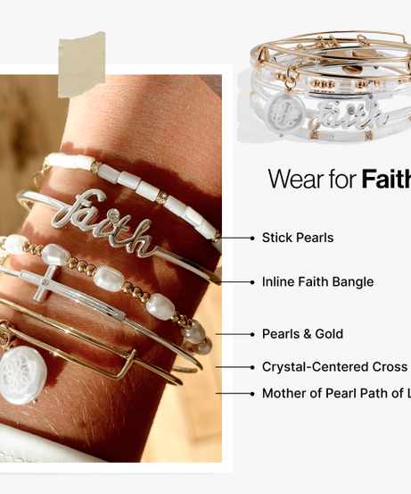 Faith Bracelets Set of 5