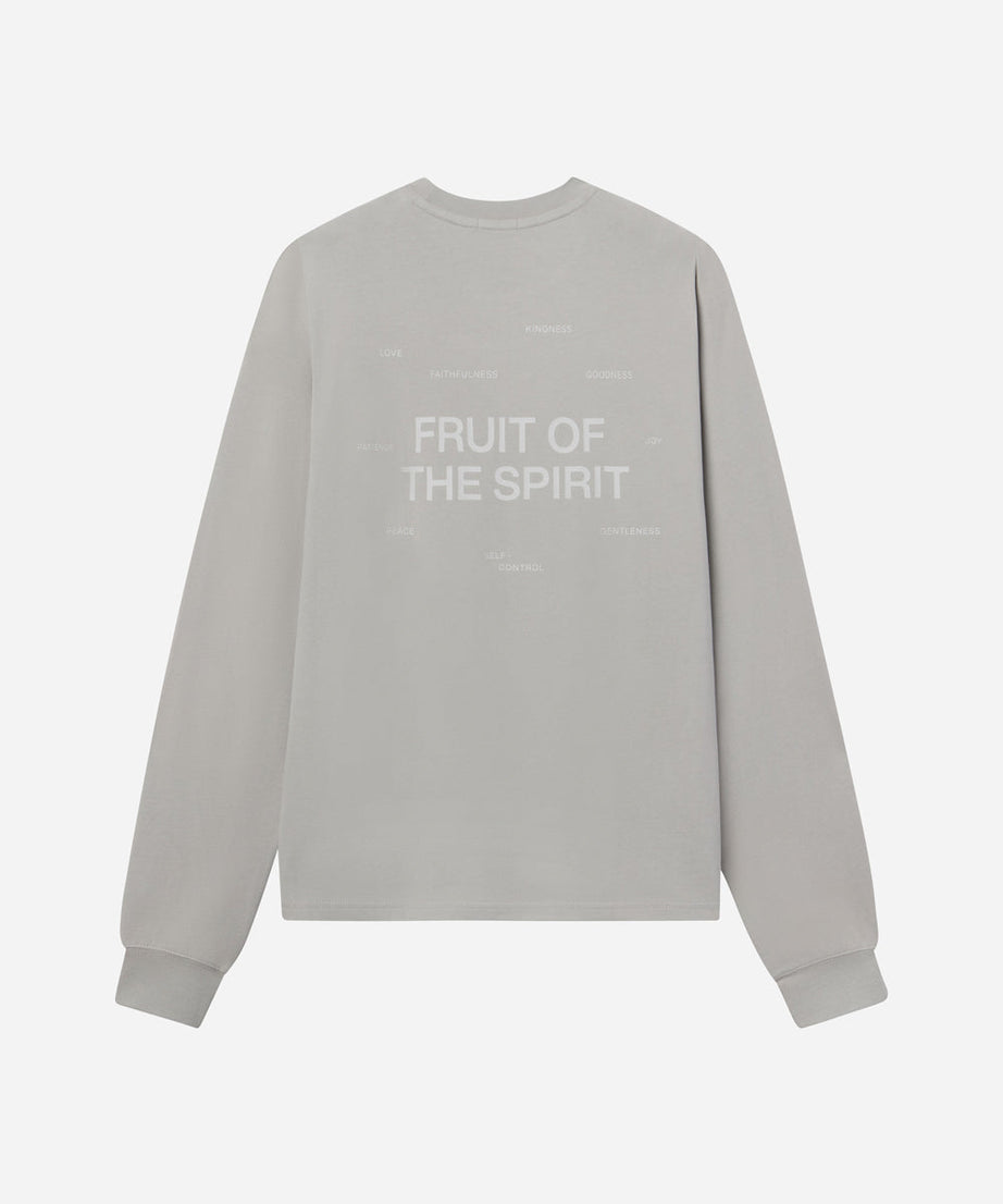 Fruit of the Spirit Grey LS Unisex Tee