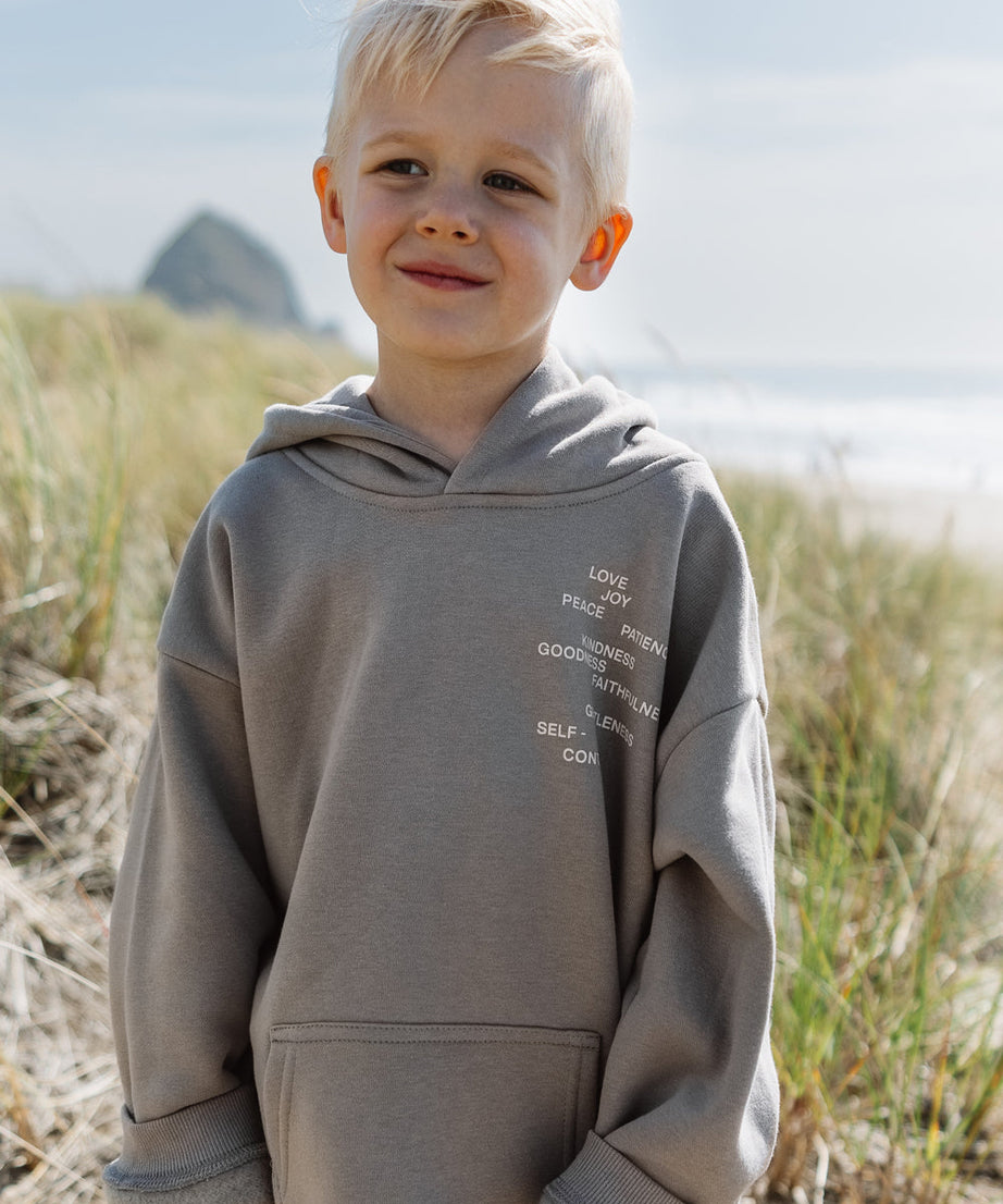 Frucht des Geistes Kinder-Kapuzenpullover