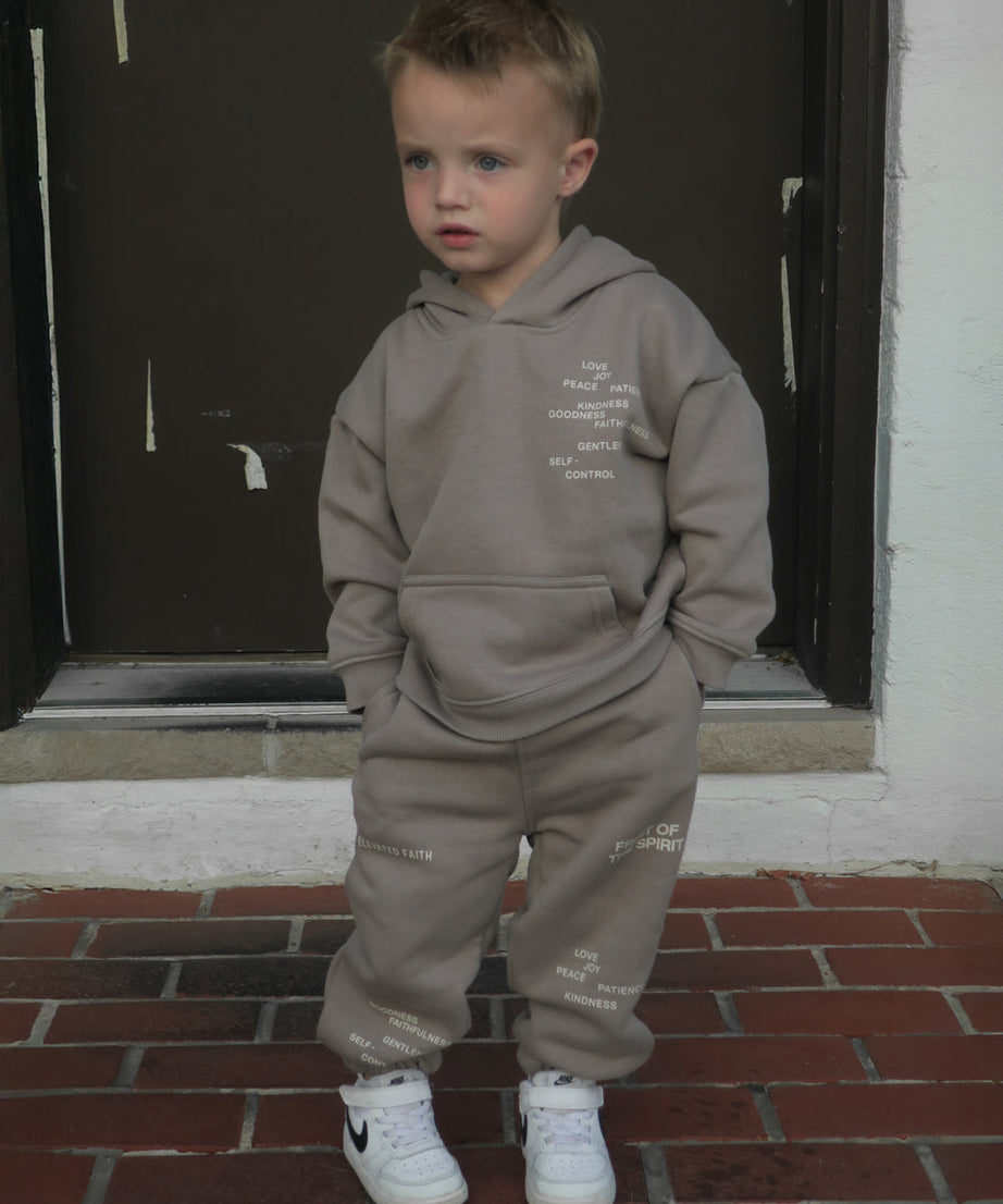 Frucht des Geistes Kinder-Kapuzenpullover