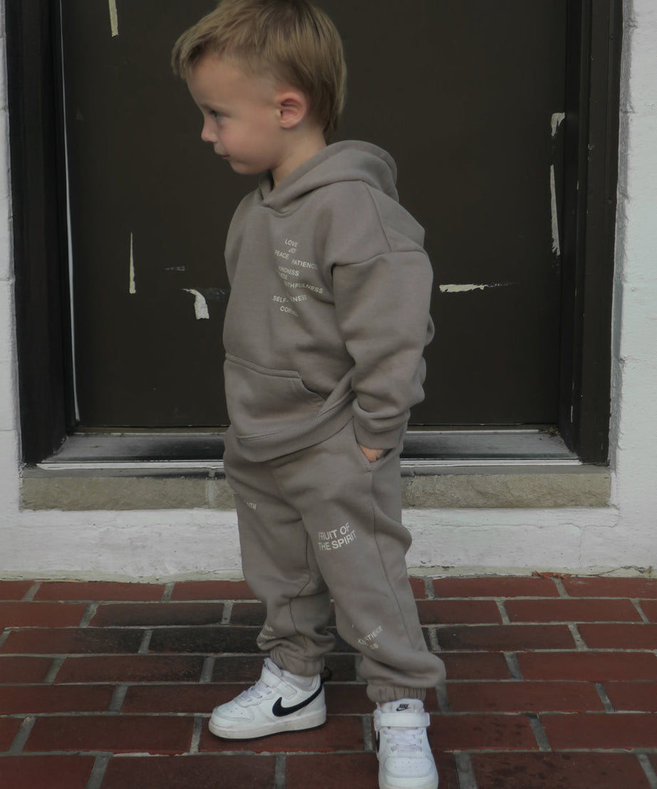 Frucht des Geistes Kinder-Kapuzenpullover