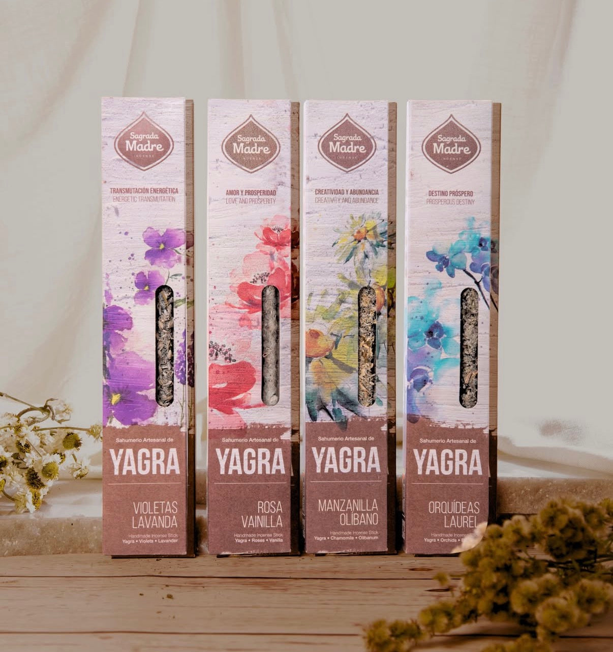 Flower Yagra Incense Collection