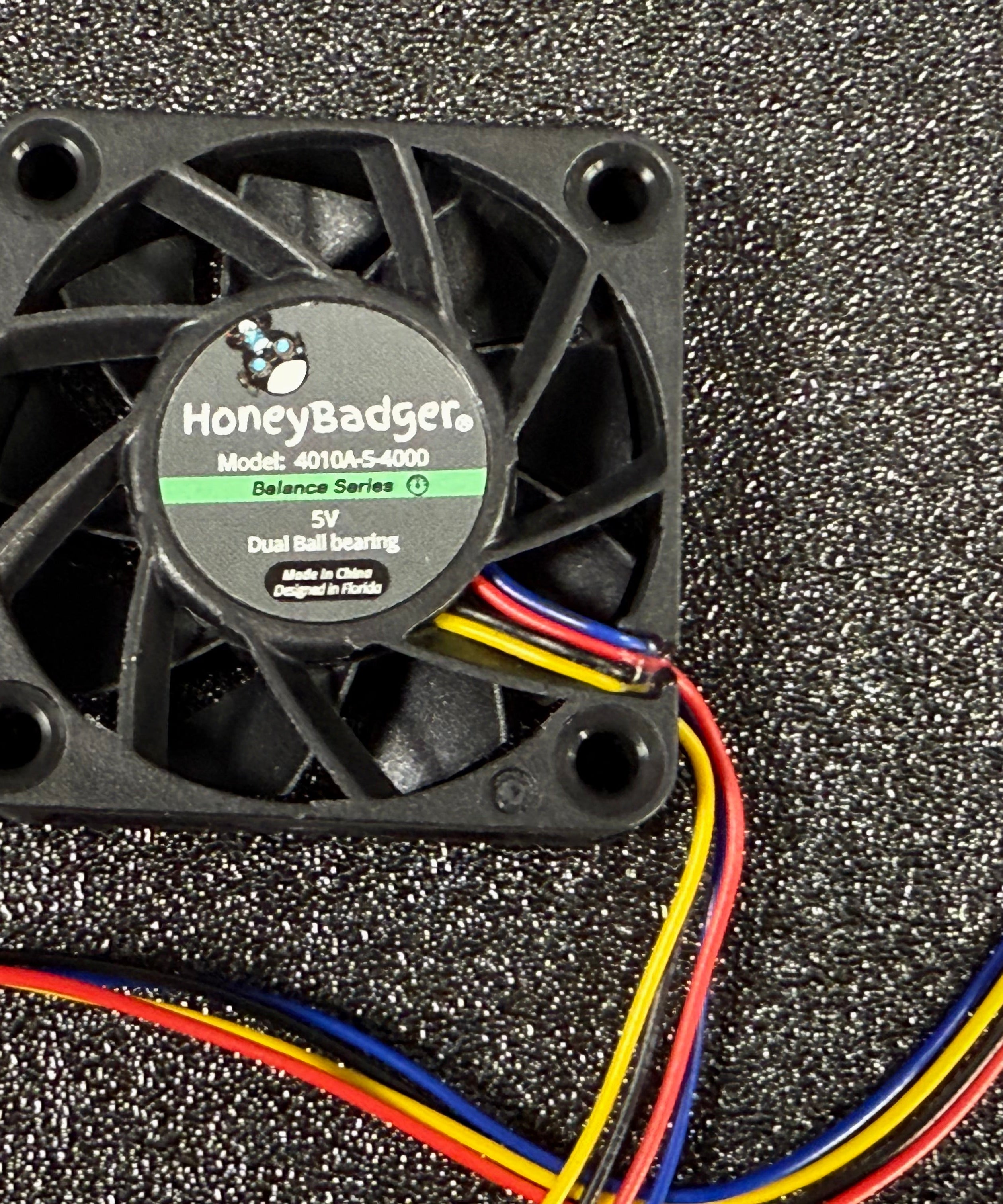HoneyBadger 4010 5V Axial Fan