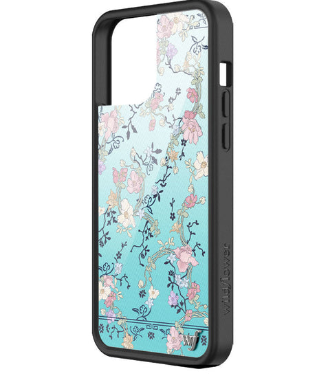 Gallery Girlie Blue iPhone Case