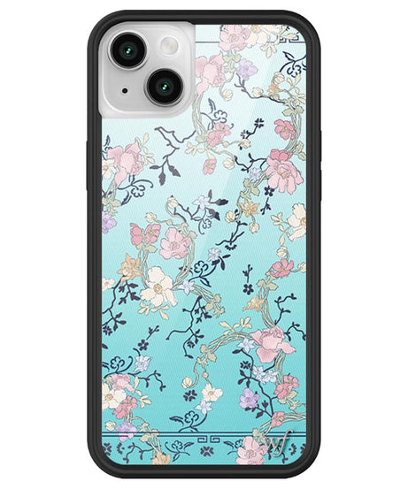 Gallery Girlie Blue iPhone Case