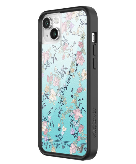 Gallery Girlie Blue iPhone Case