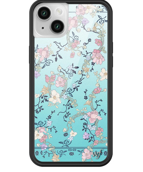Gallery Girlie Blue iPhone Case
