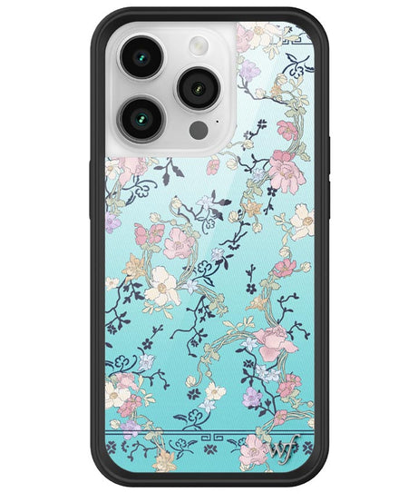 Gallery Girlie Blue iPhone Case