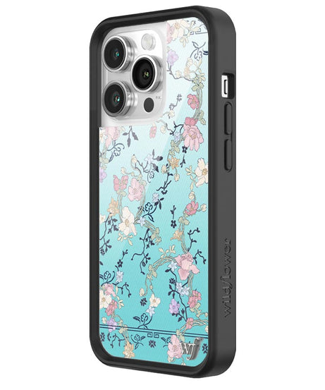 Gallery Girlie Blue iPhone Case