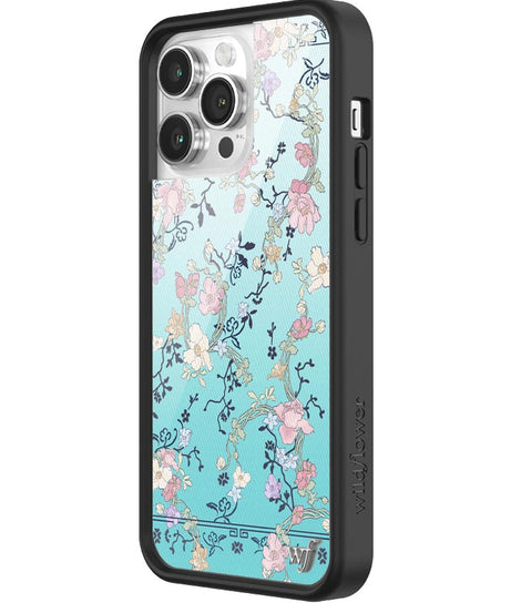 Gallery Girlie Blue iPhone Case