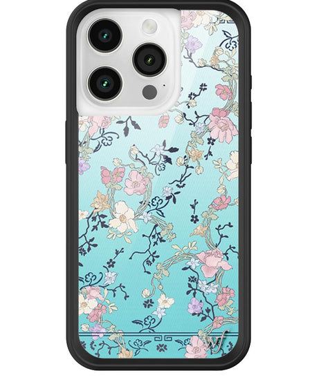 Gallery Girlie Blue iPhone Case