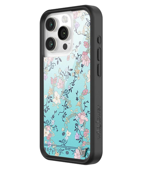 Gallery Girlie Blue iPhone Case