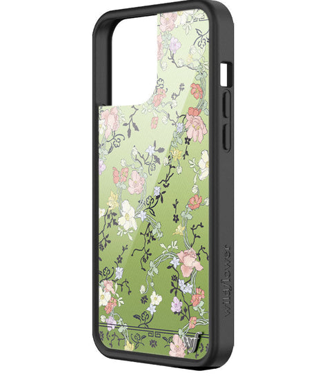 Gallery Girlie Green iPhone Case