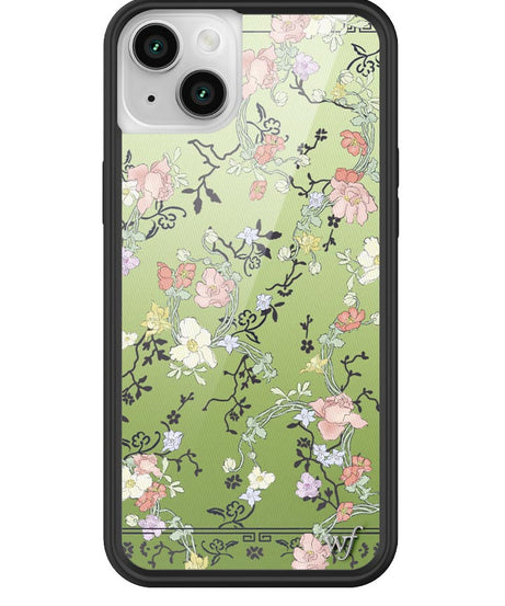 Gallery Girlie Green iPhone Case
