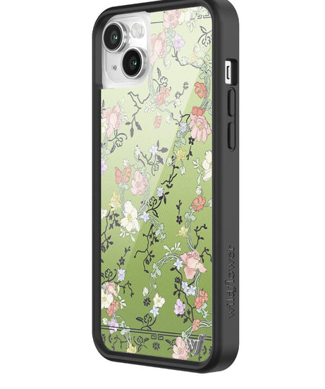 Gallery Girlie Green iPhone Case