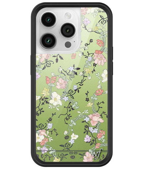 Gallery Girlie Green iPhone Case