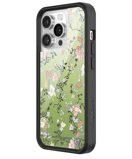 Gallery Girlie Green iPhone Case