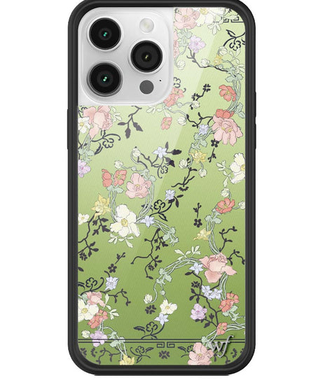 Gallery Girlie Green iPhone Case