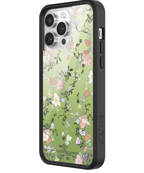Gallery Girlie Green iPhone Case