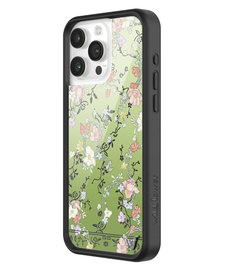 Gallery Girlie Green iPhone Case