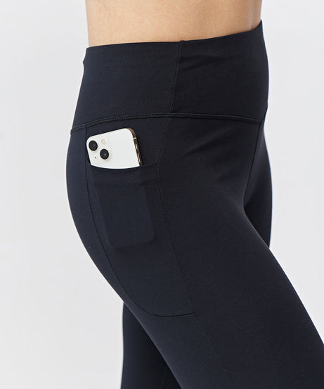 Go Again Damen Capri-Leggings, Länge 53 cm