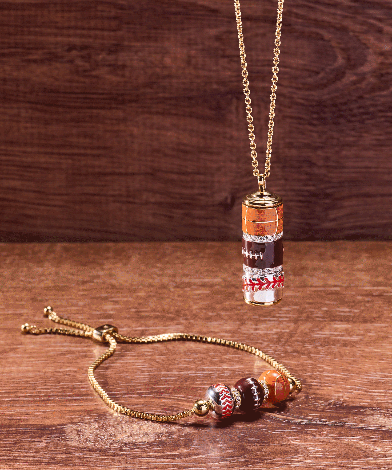 Game On Spinner Bolo Bracelet