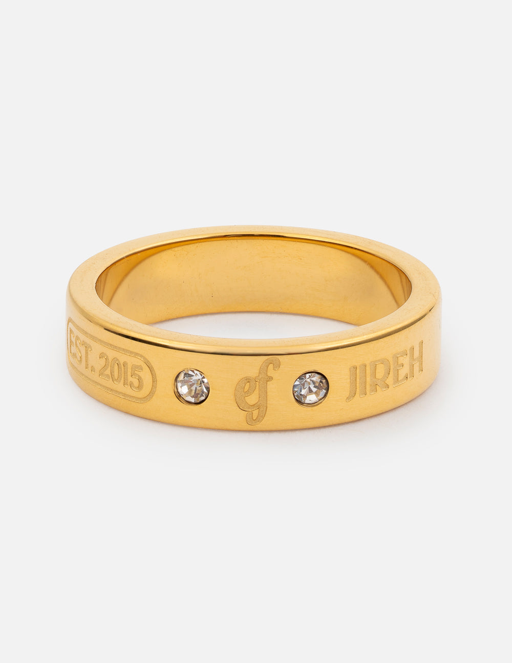Gemstone Logo Ring