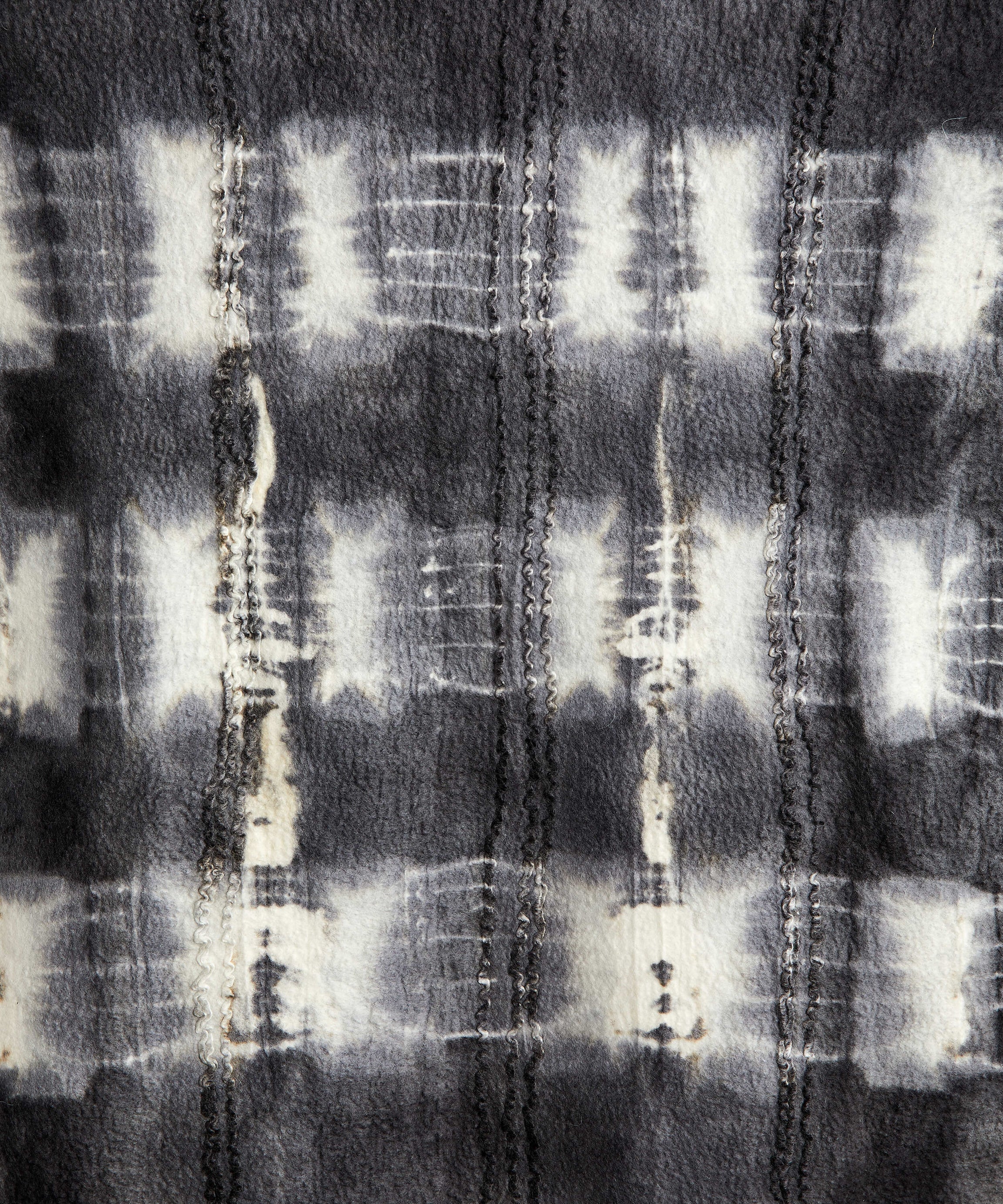Adire Tye-Dye Lightweight Wool Throw Blanket
