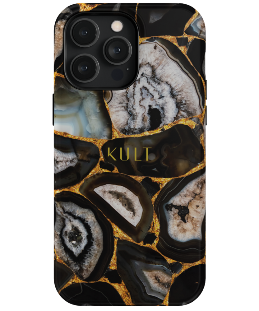 Glänzende Onyx Handyhülle