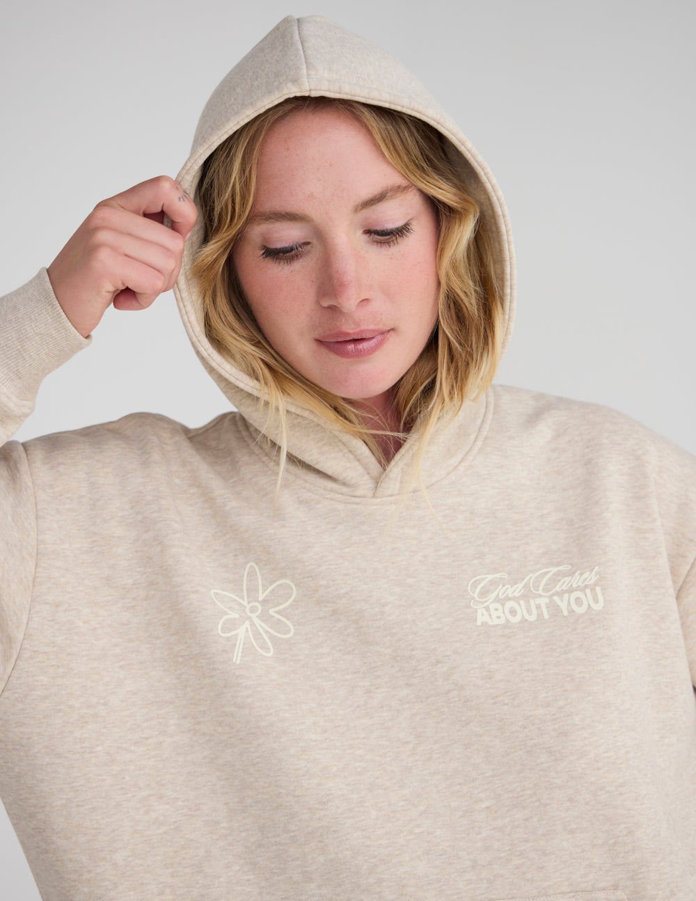 God Cares About You Unisex Hoodie