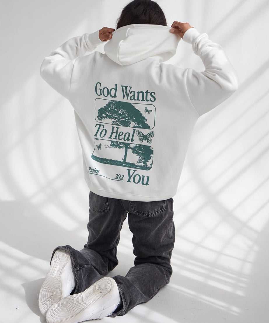 God Heals Unisex Hoodie