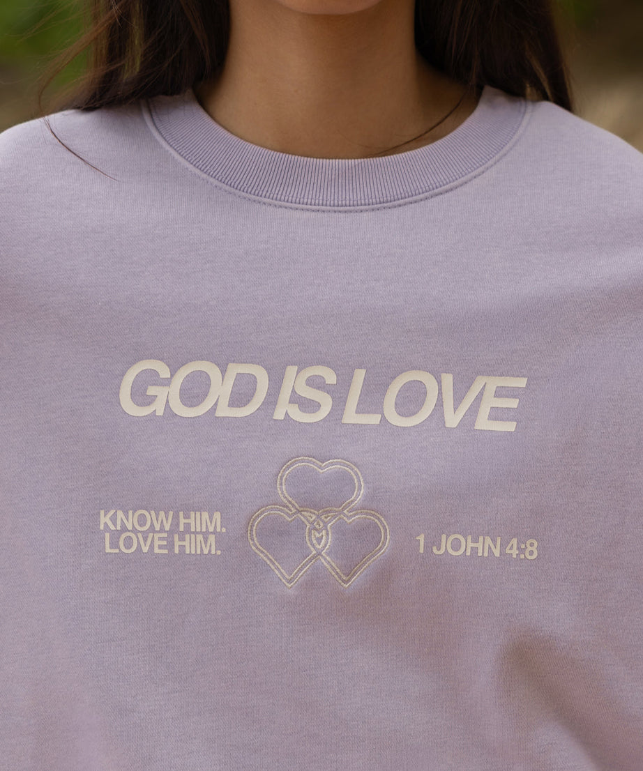God Is Love Unisex Crewneck