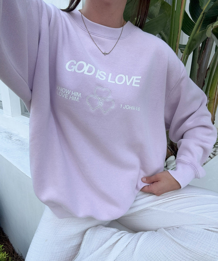 God Is Love Unisex Crewneck