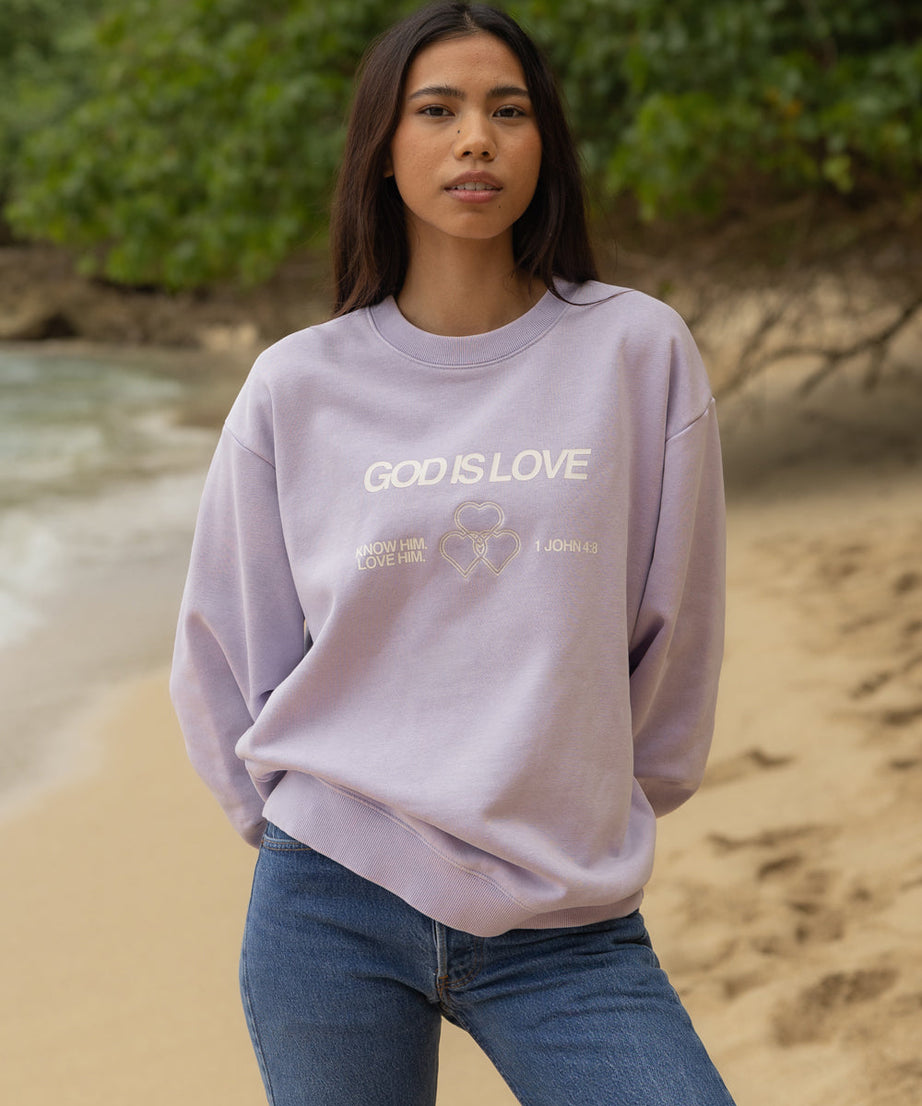 God Is Love Unisex Crewneck