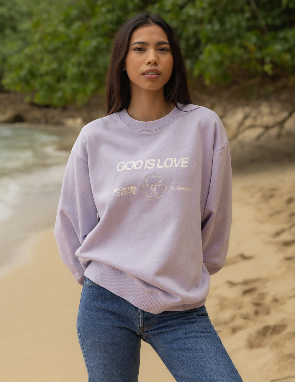 God Is Love Unisex Crewneck
