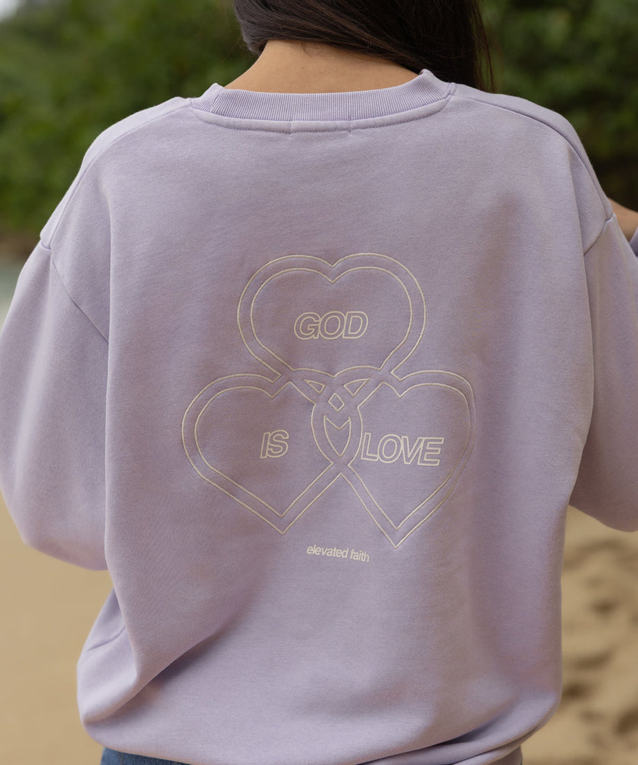God Is Love Unisex Crewneck