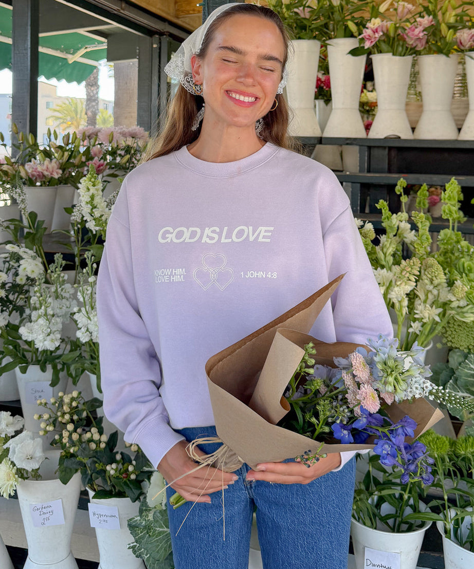 God Is Love Unisex Crewneck